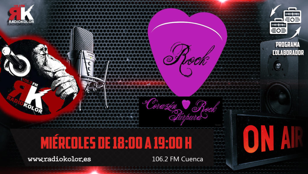 RK-CORAZON PURPURA ROCK